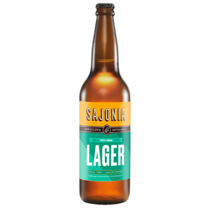 Cerveza Sajonia Lager de 640 ml.