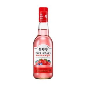Ron Tres Leones Frutos Rojos de 420 ml.