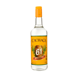 Cachaza 61 botella 970 ml.