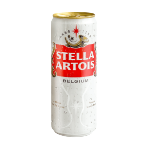 Cerveza Stella Artois Lata de 350 ml.
