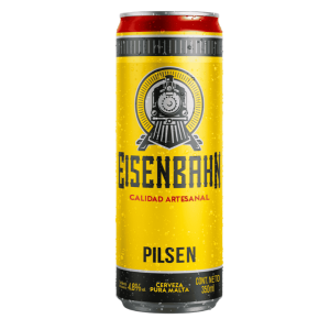 Cerveza Eisenbahn Pilsen Lata de 350 ml.