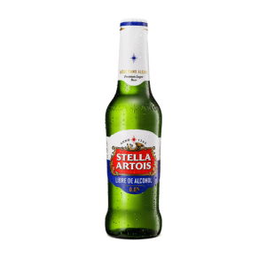 Cerveza Stella Artois Cero Brasil de 330 ml.