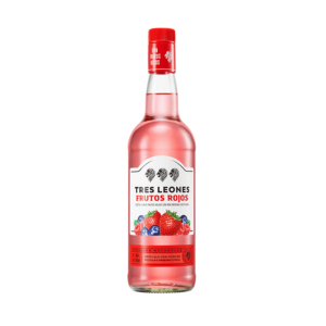 Ron Tres Leones Natural Frutos Rojos de 750 ml.