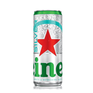 Cerveza Heineken Silver lata de 269 ml