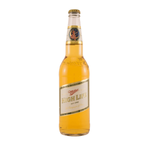 Cerveza Miller High Life Botella de 600 ml.