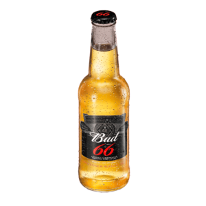 Cerveza Budweiser 66 Botella de 275 ml.