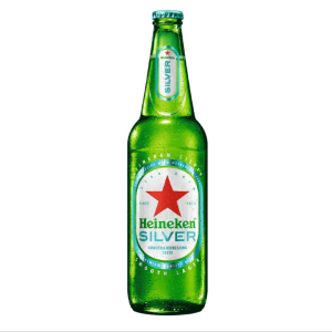 Cerveza Heineken Silver Botella de 650 ml.