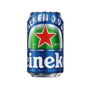 Cerveza Heineken sin Alcohol 0,0 Lata de 350 ml.
