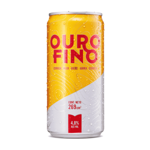 Cerveza Ouro Fino Lata de 269 ml.