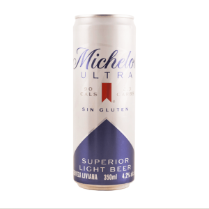 Cerveza Michelob Ultra Lata de 350 ml.