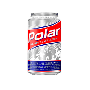 Cerveza Polar Lata de 350 ml.