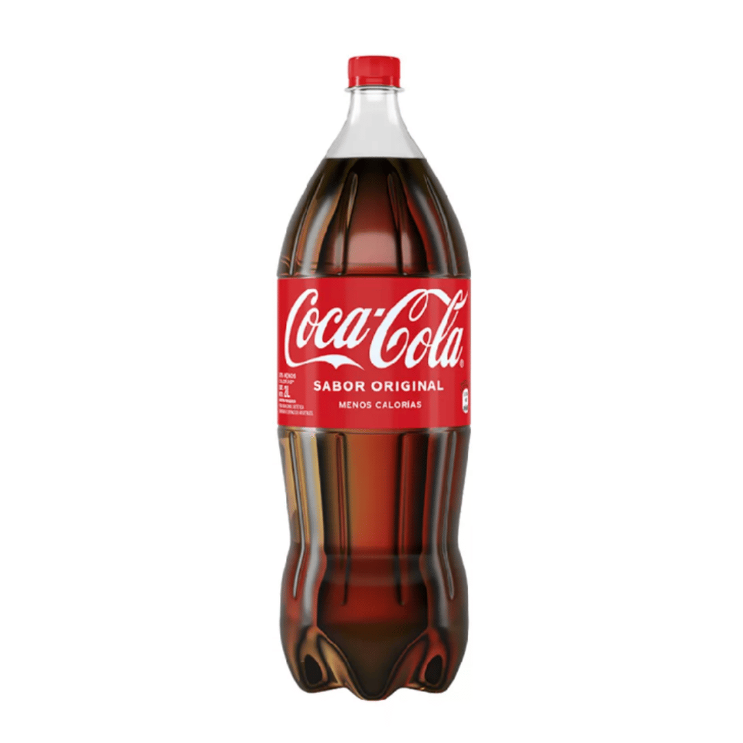 Gaseosa Coca Cola Original de 2.000 ml.