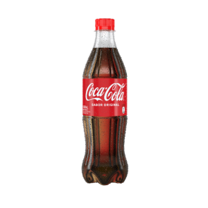 Gaseosa Coca Cola de 500 ml.