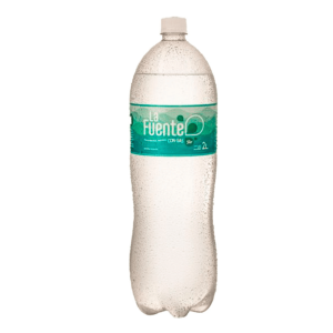Agua Mineral La Fuente con Gas de 2.000 ml.