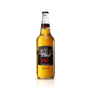 Botella Budweiser 66 de 710 ml.