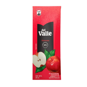 Jugos Del Valle Manzana Tetra de 200 ml.
