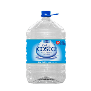Agua Mineral De la Costa Bidon de 10 lts.