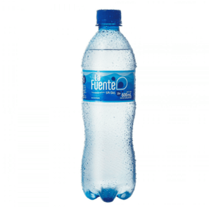 Agua Mineral La Fuente sin Gas de 600 ml.