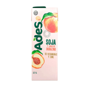 Jugo Ades Durazno de 1.000 ml.