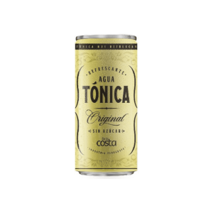 Agua Tonica De La Costa Original Lata de 269 ml.