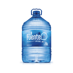 Agua Mineral La Fuente sin Gas de 10.000 ml.