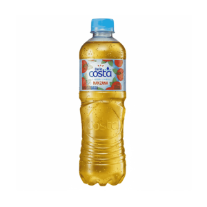Agua Saborizada De La Costa Manzana de 500 ml.