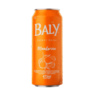 Energizante Baly Energy Drink Mandarina de 473 ml.