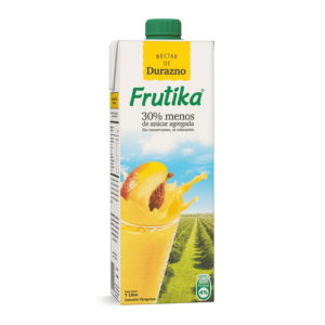 Jugo Frutika Nectar de Durazno de 1.000 ml.