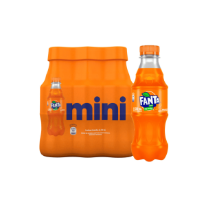 Gaseosa Fanta Naranja de 250 ml Pack x 6 Uni.