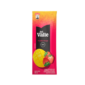 Jugos del Valle Frutilla Mango de 200 ml.
