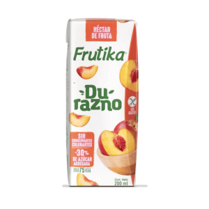Jugo Frutika Nectar de Durazno de 200 ml.