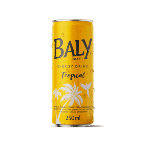 Energizante Baly Drink Tropical Lata de 250 ml.