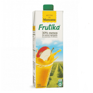 Jugo Frutika Nectar de manzana de 1.000 ml.