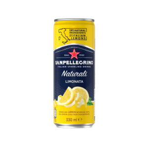 Agua San Pellegrino Saborizada Naturali Limonata de 330 ml.