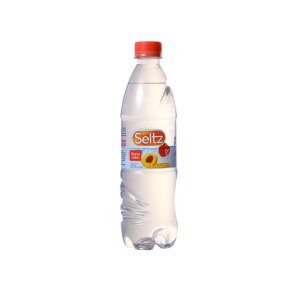 Agua Saborizada Seltz Durazno de 500 ml.
