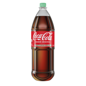 Gaseosa Coca Cola Retornable de 2.000 ml.