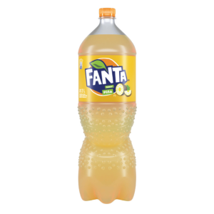 Gaseosa Fanta piña descartable de 2.000 ml.