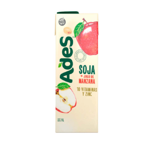 Jugo Ades manzana de 1.000 ml.