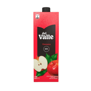 Jugos Del Valle Manzana Tetra de 1.000 ml.