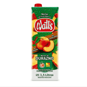 Jugo Watts Nectar durazno de 1500 ml.