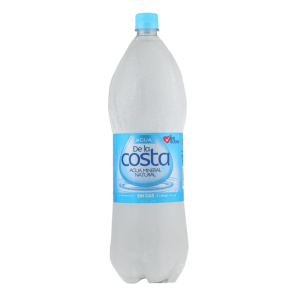 Agua Mineral De la Costa sin Gas de 2.000 ml.