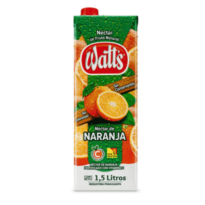 Jugo Watts Seleccion Naranja Tetra de 1.000 ml.