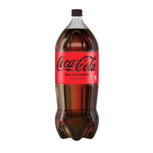 Gaseosa Coca Cola Sin Azúcar de 3.000 ml.