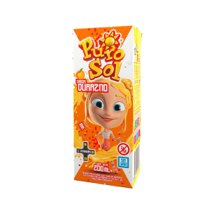 Jugo Purosol durazno de 200 ml.
